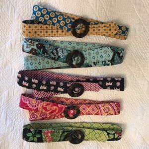 LOT 5 Vera Bradley belts